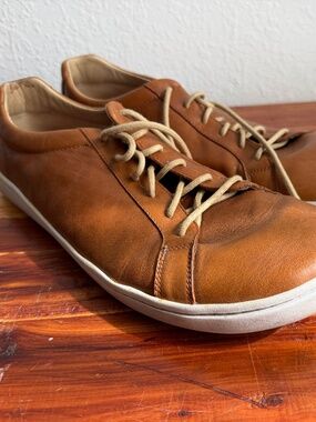 Origo Barefoot Men's Everyday Leather Sneaker Brown Size 13
